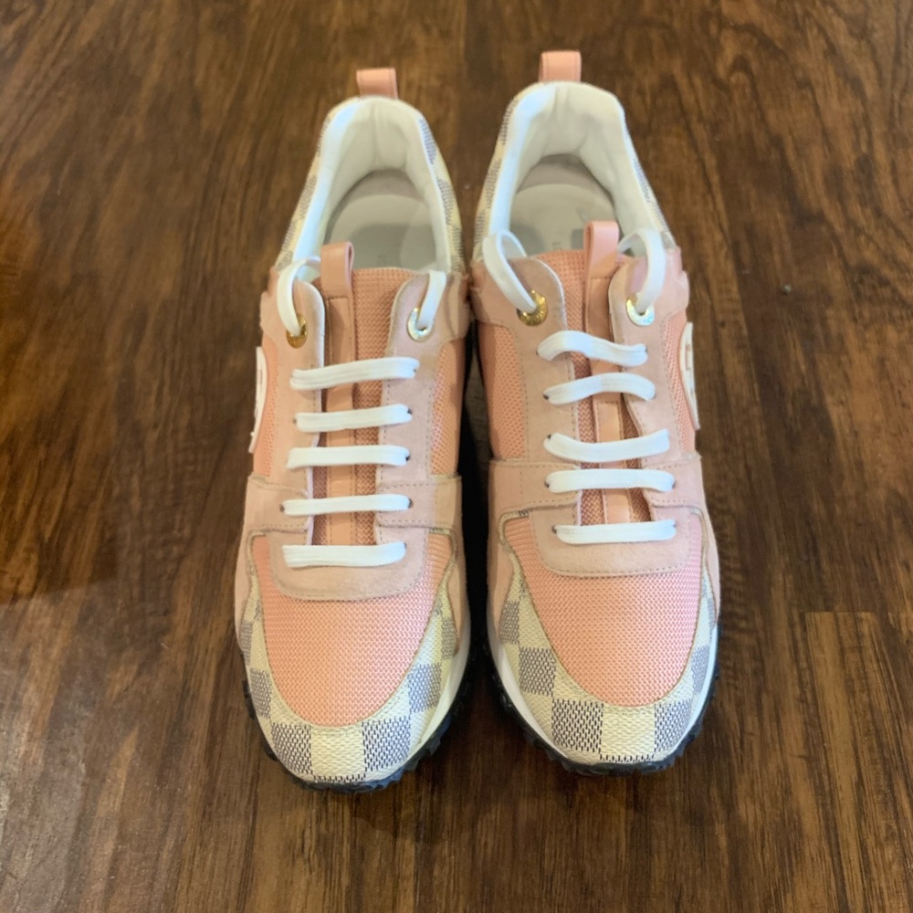 Louis Vuitton Rose Clair Woman Sneakers